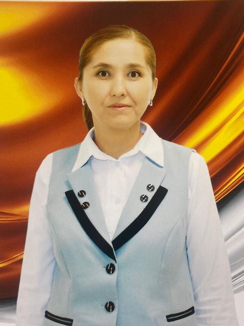 Жиенбаева Гүлшат Алимбековна. География пәні мұгалімі.
