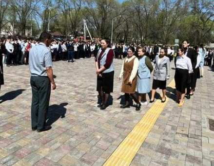 Жалпықалалық сейсмикалық жаттығу/ Общегородская сейсмотренировка.
