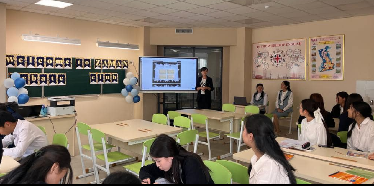 Zaman пікір сайыс клубы жұмысын жалғастыруда