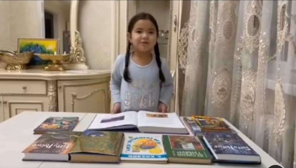 «Кітаппен өткен демалыс күнім қызықты»