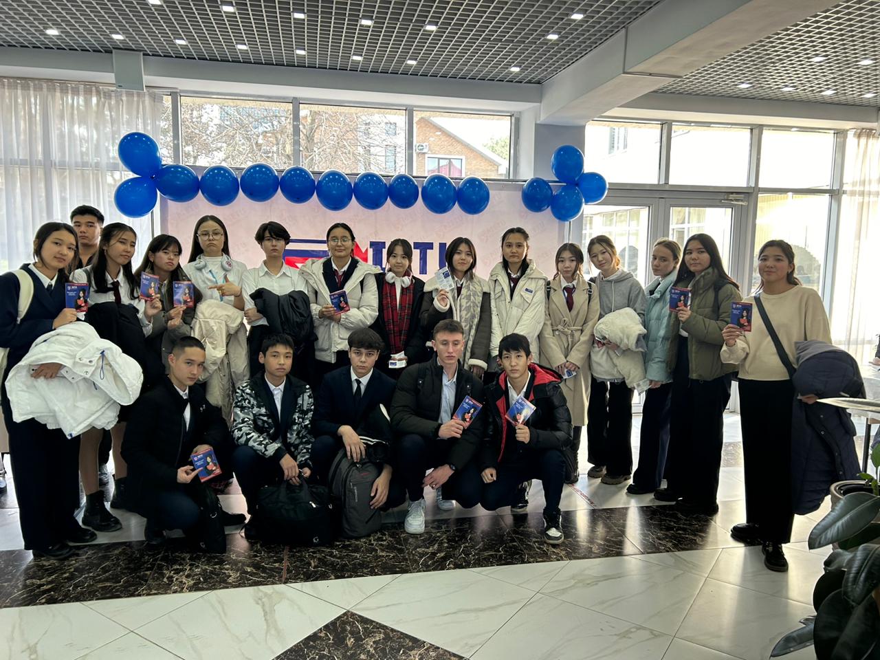 «Халықаралық инженерлік-технологиялық колледжінде»  өткен,  ашық есік күніне барып қайтты.